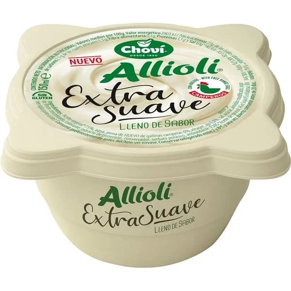 Alioli extra suave 150 ml - 0.07 kg - Imagen del producto en Findit