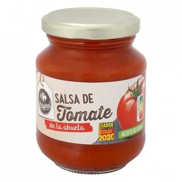 Salsa de tomate De la Abuela Carrefour tarro 300 g. - 0.3 kg - Imagen del producto en Findit