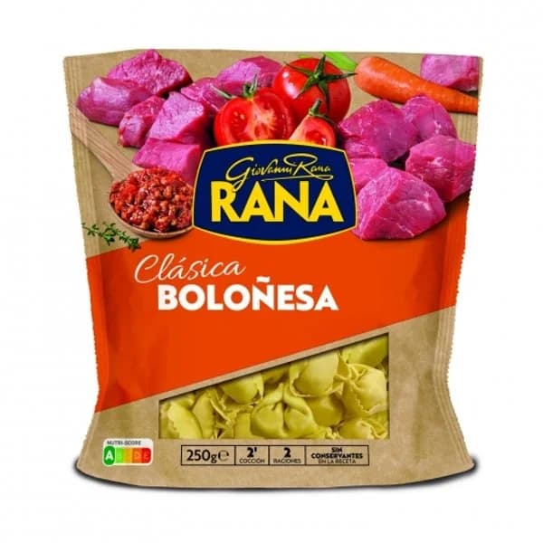 Tortellini boloñesa 250 g - 0.25 kg - Imagen del producto en Findit