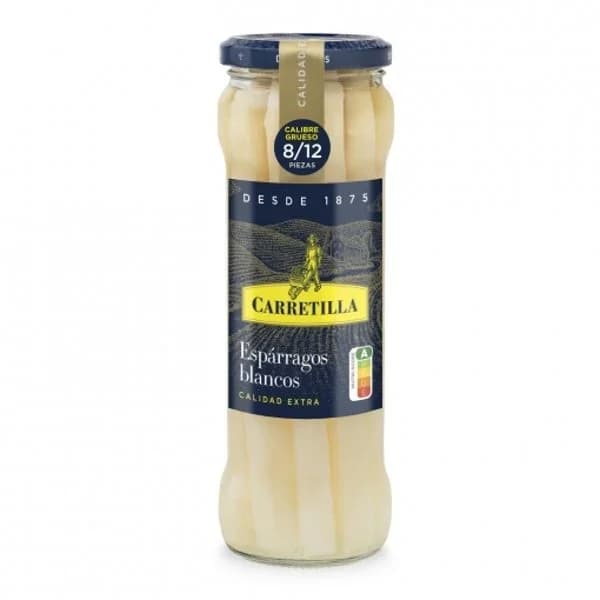 Espárrago grueso blanco CARRETILLA, frasco 205 g - 0.21 kg - Imagen del producto en Findit