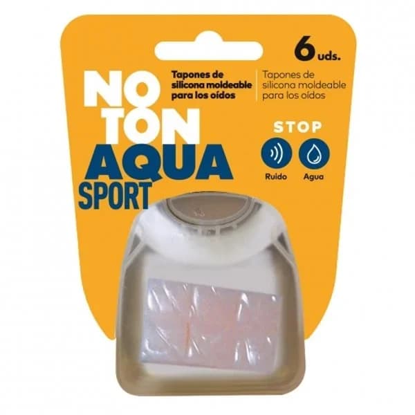 Tapones para los oídos de silicona Noton Aqua Sport 6 ud. - 5.97 ud - Imagen del producto en Findit