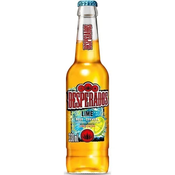 Cerveza Desperados sabor tequila, lima y cactus botella 33 cl - 0.33 l - Imagen del producto en Findit
