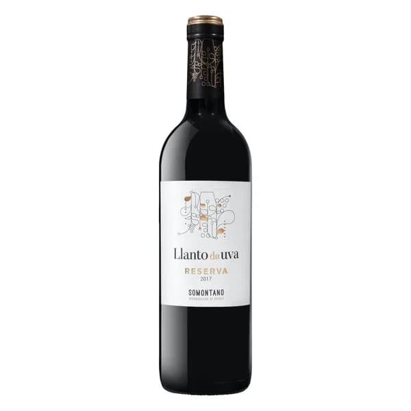 Vino tinto D.O Somontano Llanto de uva reserva - 1 ud - Imagen del producto en Findit