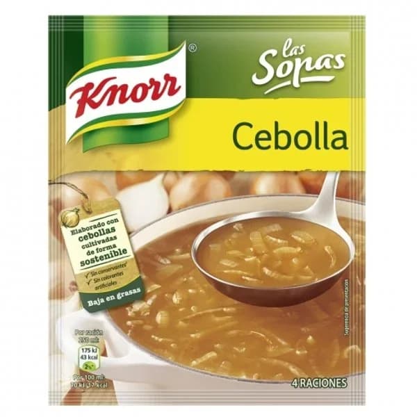 Sopa Deshidratada de Cebolla 55G - 0.05 kg - Imagen del producto en Findit