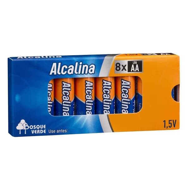 Pila alcalina AA LR6 Bosque Verde - 7.98 ud - Imagen del producto en Findit