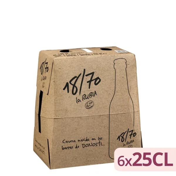 Cerveza especial 18/70 La Rubia - 1.5 l - Imagen del producto en Findit