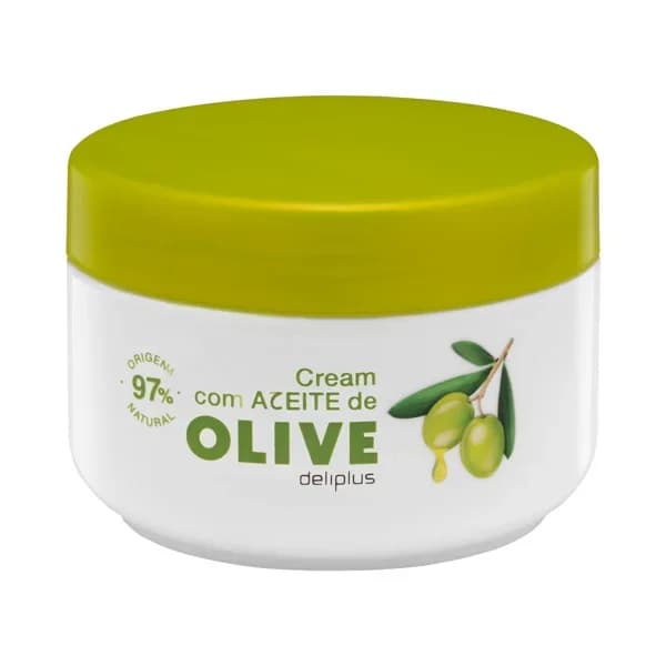 Crema corporal con aceite de oliva Deliplus - 0.25 kg - Imagen del producto en Findit