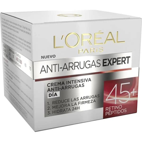 Crema intensiva de día antiarrugas L'Oréal frasco 50 ml - 0.05 l - Imagen del producto en Findit