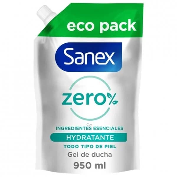 Recambio gel de ducha hidratante Sanex Neutro 950ml - 0.95 l - Imagen del producto en Findit