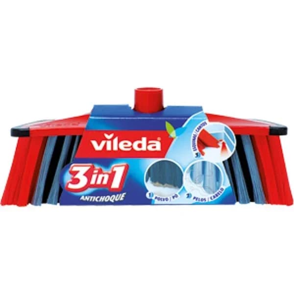 Escoba Antichoque con Función 3 en 1 - 1 ud - Imagen del producto en Findit