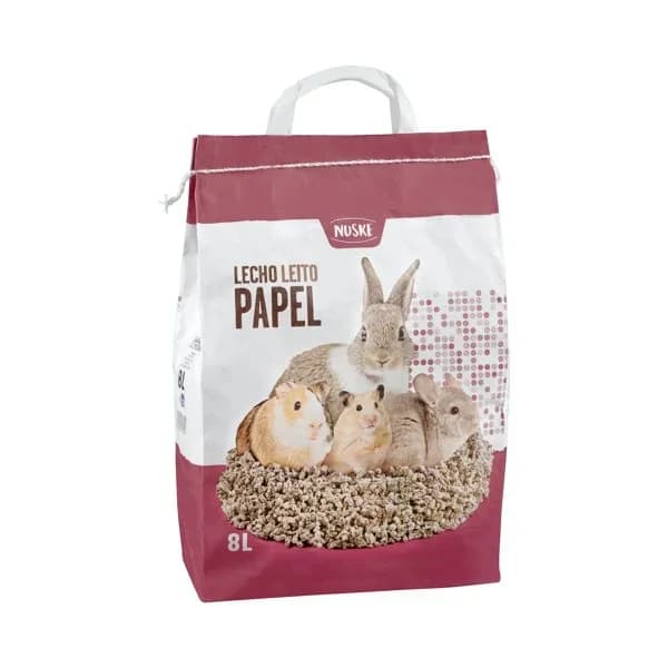 Lecho papel para pequeñas mascotas Nuske - 1 ud - Imagen del producto en Findit