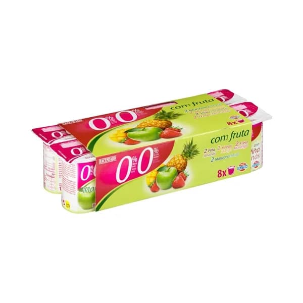 Postre lácteo con fruta Hacendado 0% m.g 0% sin azúcares añadidos - 1 kg - Imagen del producto en Findit