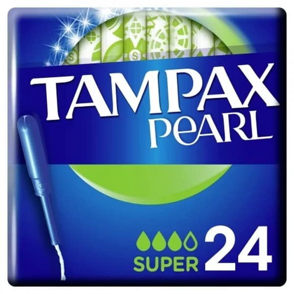 Tampón Pearl Super 24UD - 24 ud - Imagen del producto en Findit