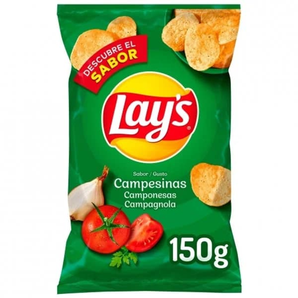 Patatas Fritas Lay's Campesinas 160G - 0.15 kg - Imagen del producto en Findit