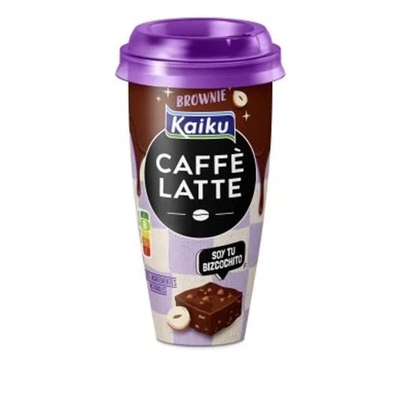 Caffe latte brownie KAIKU, vaso 230 ml - 0.23 l - Imagen del producto en Findit
