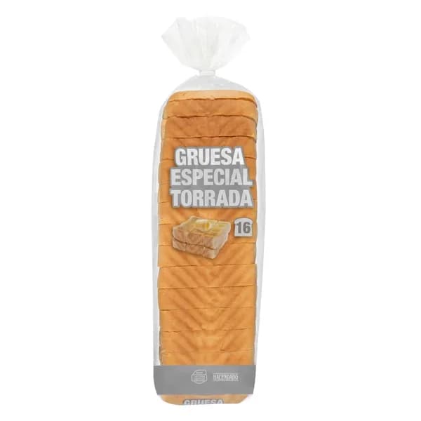 Pan de molde blanco rebanada gruesa Hacendado - 0.82 kg - Imagen del producto en Findit