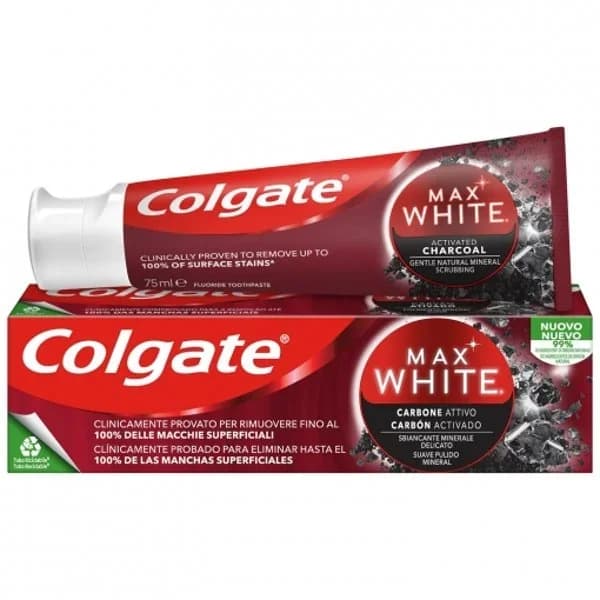 Dentífrico Max White Carbón 75ML - 0.08 l - Imagen del producto en Findit