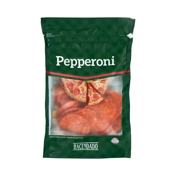 Pepperoni en lonchas Hacendado - 0.08 kg - Imagen del producto en Findit
