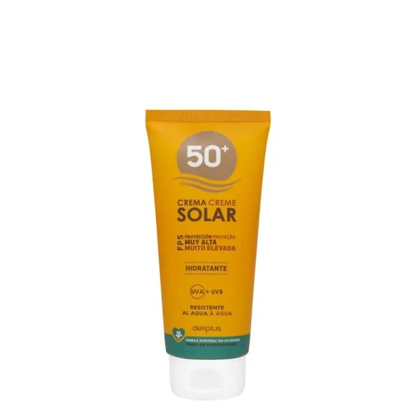Crema protección solar Deliplus FPS 50+ - 0.1 l - Imagen del producto en Findit