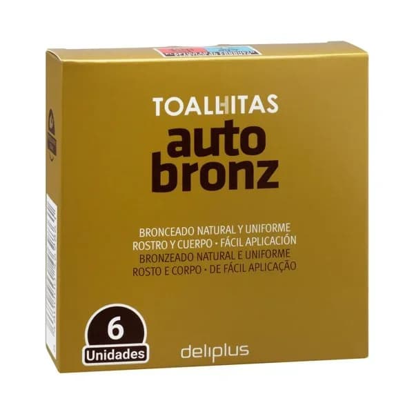 Toallitas autobronceadoras Deliplus monodosis - 6 ud - Imagen del producto en Findit