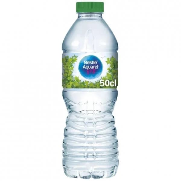 Agua mineral  AQUAREL, botellín 50 cl - 0.5 l - Imagen del producto en Findit