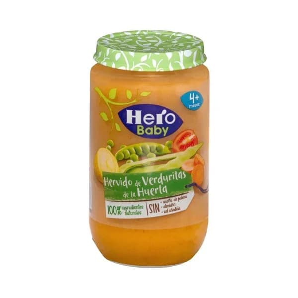 Tarrito de verduras hervidas HERO, tarro 235 g - 0.24 kg - Imagen del producto en Findit