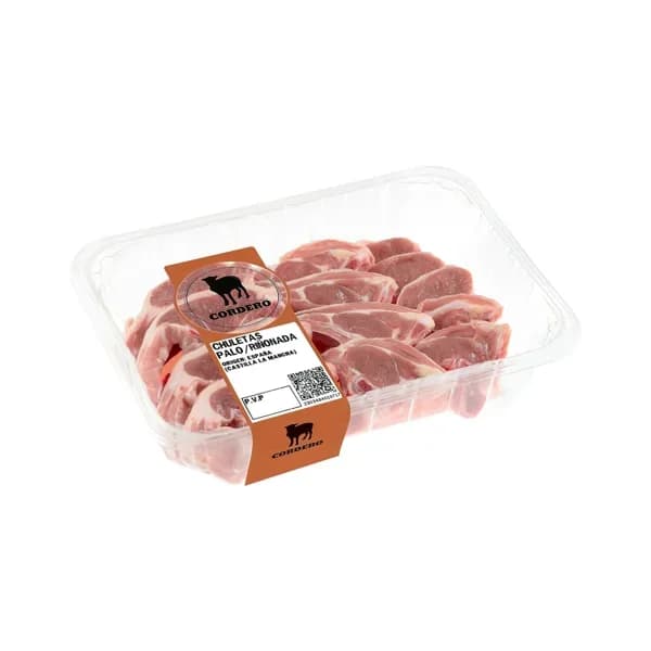 Chuletas de cordero palo y riñonada - 0.44 kg - Imagen del producto en Findit