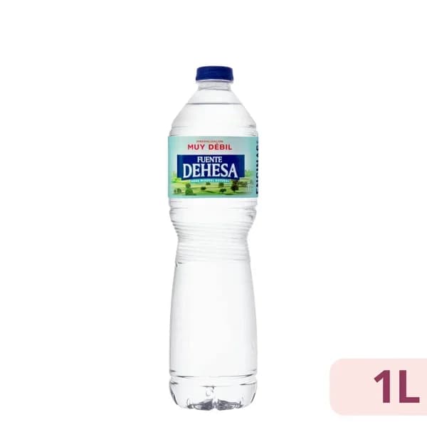 Agua mineral mediana Fuente Dehesa - 1 l - Imagen del producto en Findit