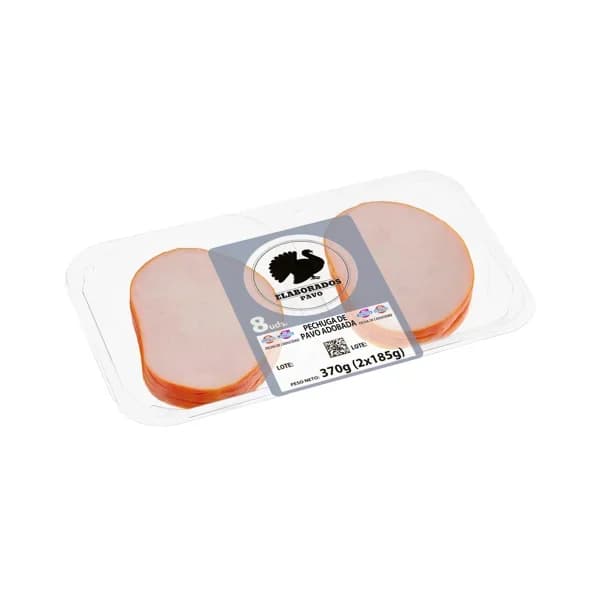 Fiambre de pechuga de pavo adobada - 0.37 kg - Imagen del producto en Findit