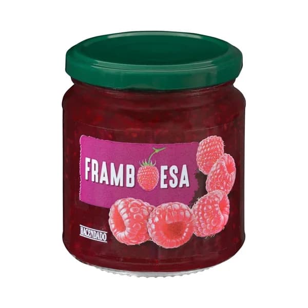 Mermelada de frambuesa Hacendado - 0.34 kg - Imagen del producto en Findit