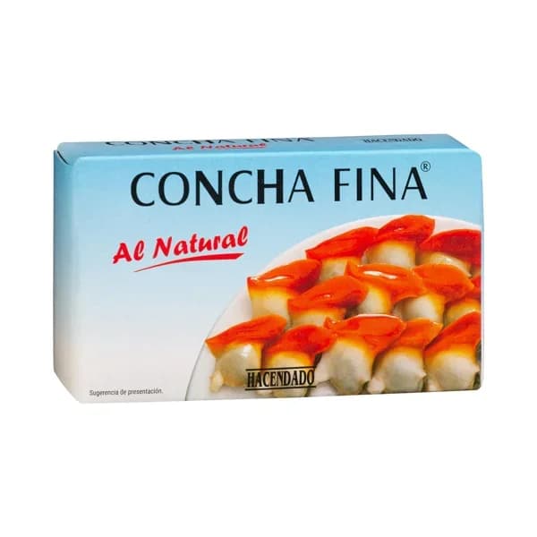 Concha fina al natural Hacendado - 0.06 kg - Imagen del producto en Findit