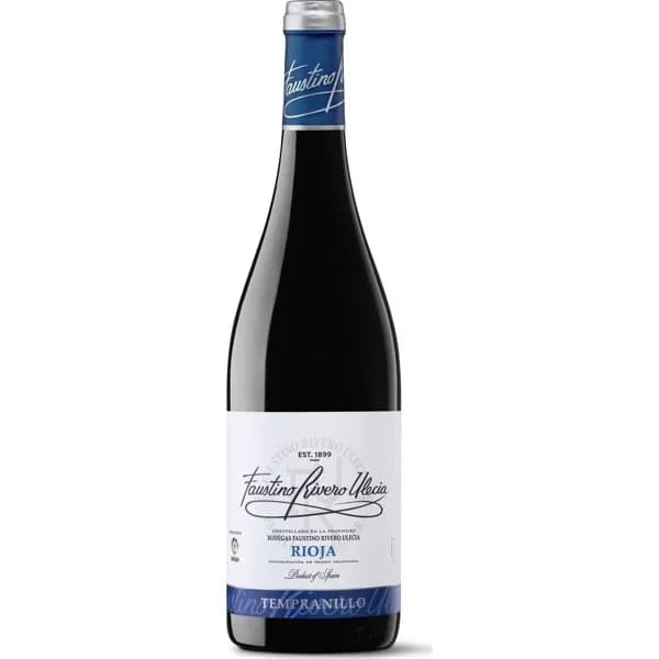 Vino tinto joven D.O. Rioja Faustino Rivero botella 75 cl - 0.75 l - Imagen del producto en Findit