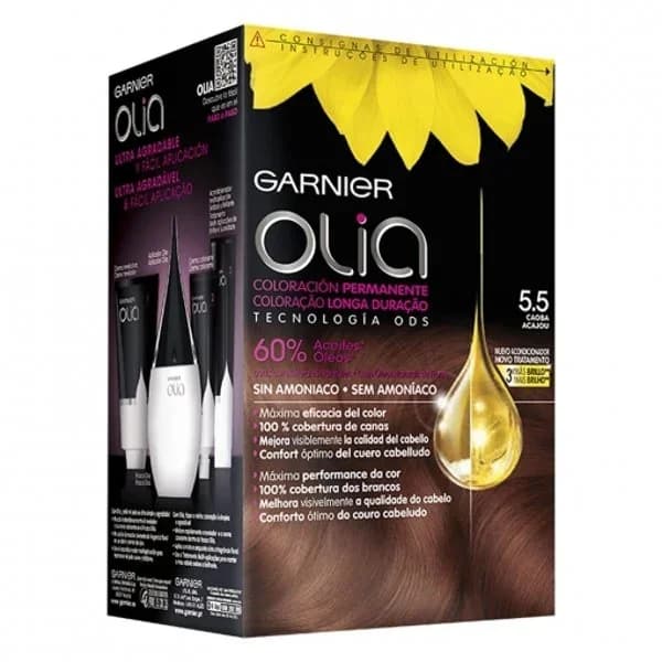 Tinte caoba N.5.5 OLIA, caja 1 ud - 1 ud - Imagen del producto en Findit
