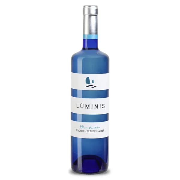 Vino blanco semidulce Gewürztraminer Luminis botella 75 cl - 0.75 l - Imagen del producto en Findit