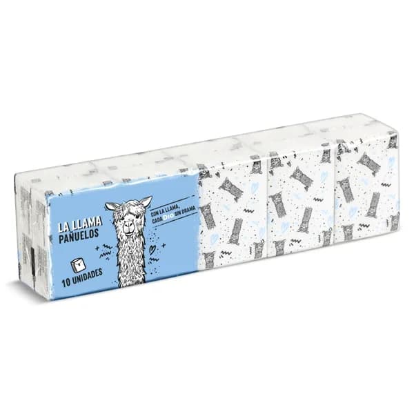 Pañuelos pocket blancos La Llama Dia paquete 10 unidades - 9.55 ud - Imagen del producto en Findit