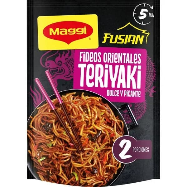 Noodles fusian teriyaki 130 g - 0.13 kg - Imagen del producto en Findit