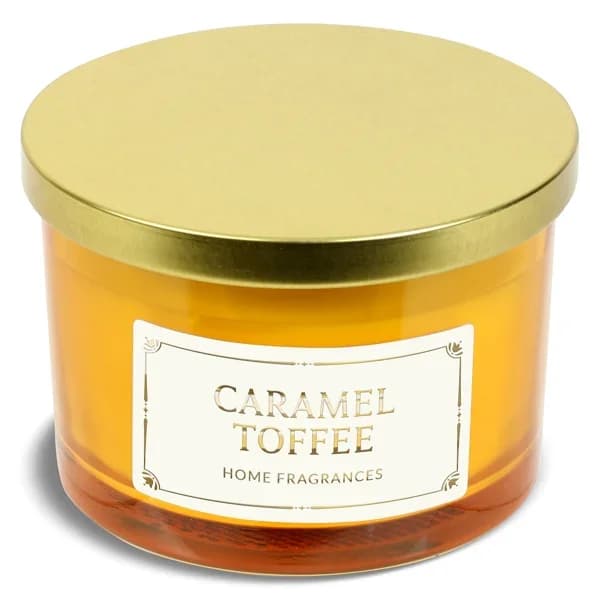 Vela 3 mechas perfumada Caramel Toffee Navidad Imaqe de Dia 1 unidad - 1 ud - Imagen del producto en Findit