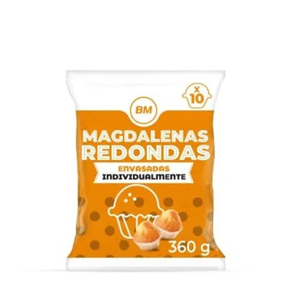 Magdalena redonda 360g - 0.36 kg - Imagen del producto en Findit