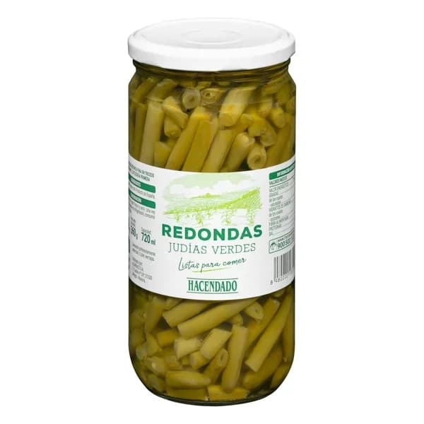 Judías verdes redondas Hacendado - 0.36 kg - Imagen del producto en Findit
