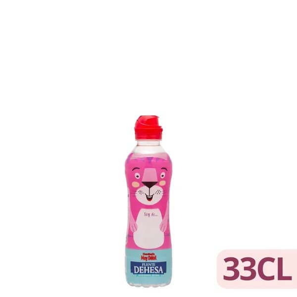 Agua mineral pequeña Fuente Dehesa tapón infantil - 0.33 l - Imagen del producto en Findit