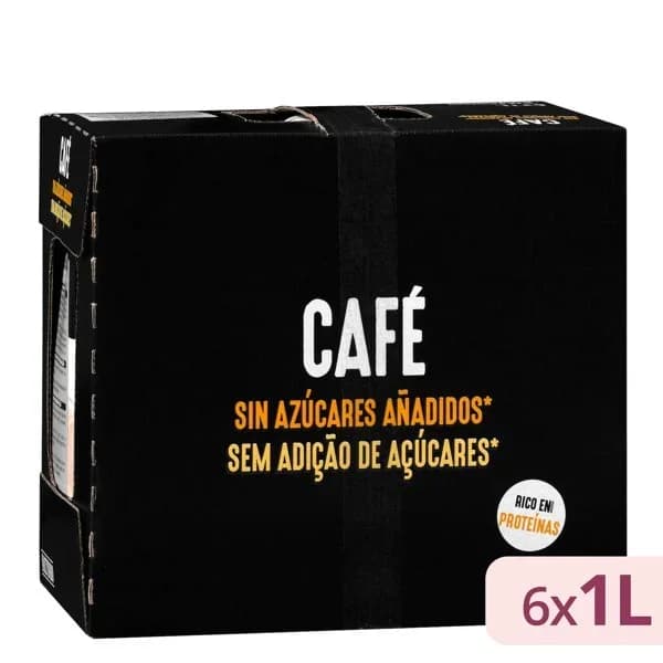 Bebida de soja sabor café sin azúcares añadidos Hacendado - 1 ud - Imagen del producto en Findit
