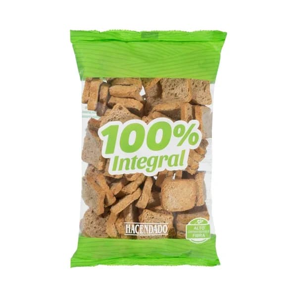 Mini biscotes 100% integral Hacendado de trigo con sésamo - 0.18 kg - Imagen del producto en Findit