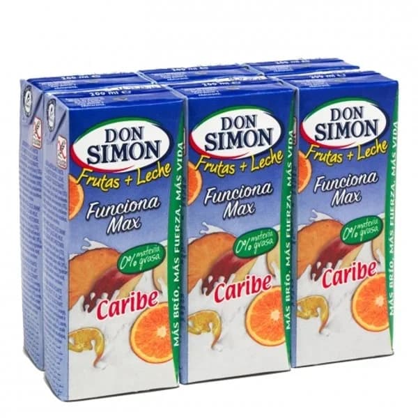 Refresco Caribe 6 x 200ML - 1.2 l - Imagen del producto en Findit