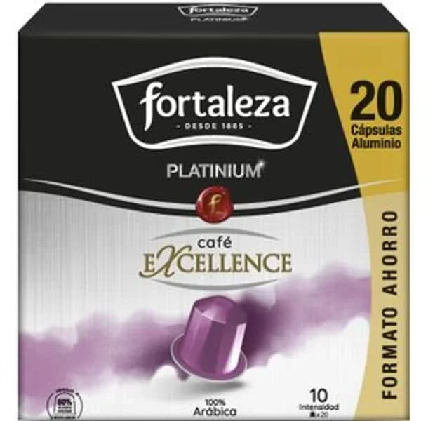 Café Platinum excellence 20 cápsulas - 19.71 ud - Imagen del producto en Findit