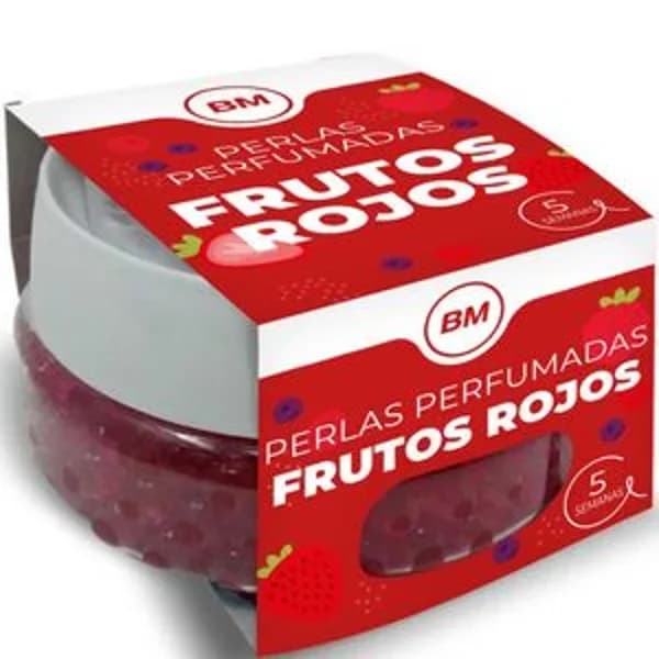 Ambientador perlas perfumadas frutos rojos 110 g - 1 ud - Imagen del producto en Findit