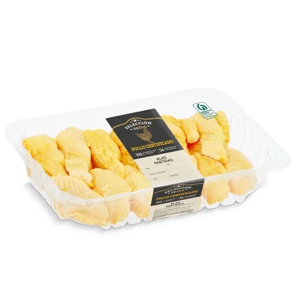 Alas partidas de pollo certificado Selección de Dia bandeja 500 g aprox. - 0.6 kg - Imagen del producto en Findit