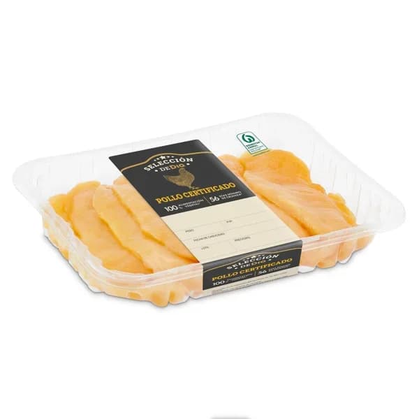 Filetes de pechuga de pollo certificado Selección de Dia bandeja 500 g aprox. - 0.53 kg - Imagen del producto en Findit
