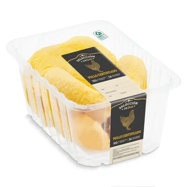 Pollo entero certificado Selección de Dia bandeja 2 Kg aprox. - 2 kg - Imagen del producto en Findit