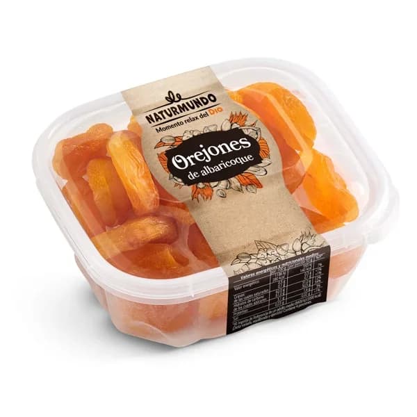 Orejón de albaricoque Naturmundo de Dia tarrina 200 g - 0.2 kg - Imagen del producto en Findit