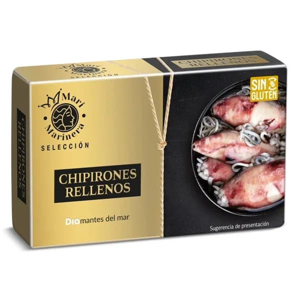 Chipirones rellenos de surimi de pescado Mari Marinera de Dia lata 72 g - 0.07 kg - Imagen del producto en Findit
